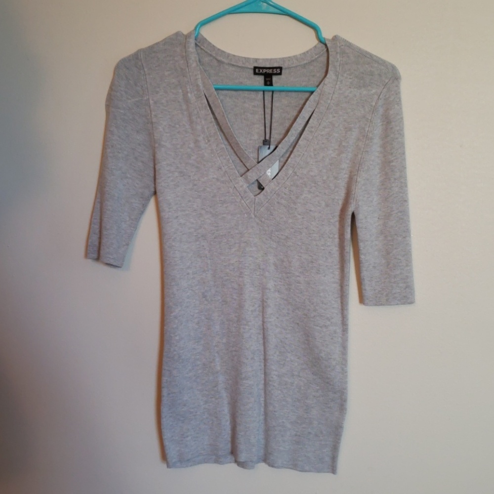 Express Criss Cross top